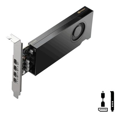 Graphics Card, PNY, NVIDIA, RTX 2000 Ada, 16 GB, GDDR6, 128 bit, PCI Express 4.0, Active, VCNRTX2000EADA-SB