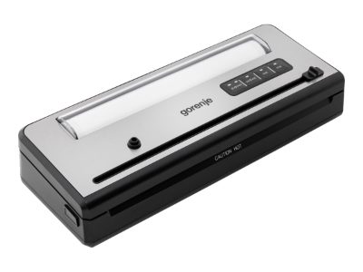 Gorenje Vacuum sealer, VS110BE, Power 110 W, Black/Silver