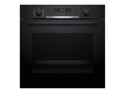 Bosch Oven, HBG578EB7, 71 L, Electric, Pyrolysis, Knobs, Height 59.5 cm, Width 59.4 cm, Black