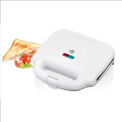 Sandwich maker, ETA415190000, 750 W, Number of plates 2, Number of pastry 4, White