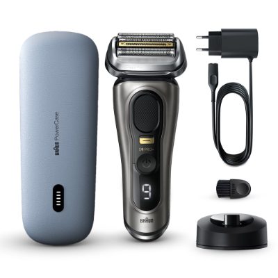 BRAUN Series 9 PRO+ 9525s + PowerCase skuveklis