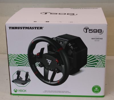 Thrustmaster T-598 X Racing Wheel, for Xbox Series X/S, Black, Thrustmaster Racing Wheel, for Xbox Series X/S, PC, T-598 X, UNPACKED, USED, Black