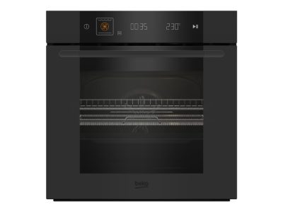 BEKO Oven, MBBIMA10600MTPSWE, 72 L, Electric, Pyrolysis, Touch control, Steam function, Convection, Height 59.5 cm, Width 59.4 cm, Black