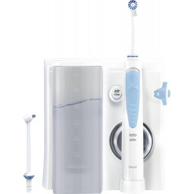 Oral-B Dental Irrigator, OxyJet MD20, 600 ml, Number of heads 2, White