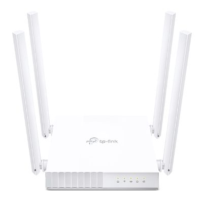 Dual Band Router, Archer C24, 802.11ac, 300+433 Mbit/s, 10/100 Mbit/s, Ethernet LAN (RJ-45) ports 4, Mesh Support No, MU-MiMO Yes, No mobile broadband, Antenna type 4xFixed