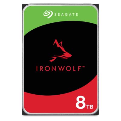 NAS HDD, IronWolf 8TB ST8000VN004, 7200 RPM, 8000 GB, HDD