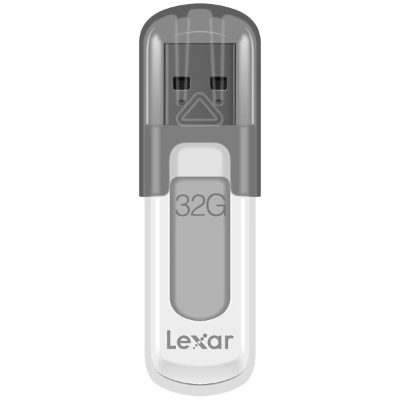Flash drive, JumpDrive V100, 32 GB, USB Type-A, Grey