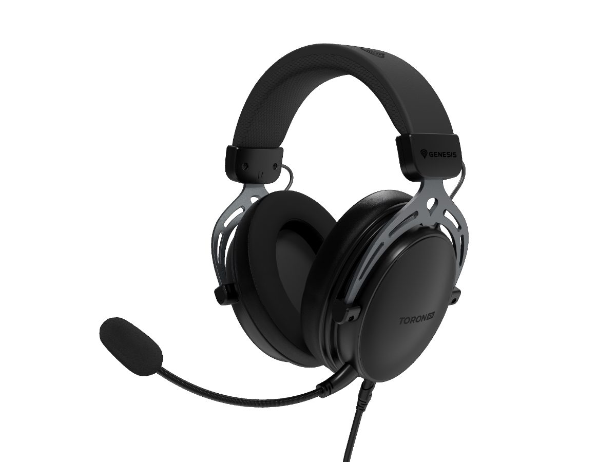 Gaming Headset, Toron 531, Wired, Over-Ear, Microphone, Black
