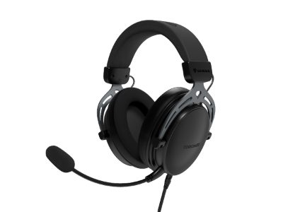 Gaming Headset, Toron 531, Wired, Over-Ear, Microphone, Black