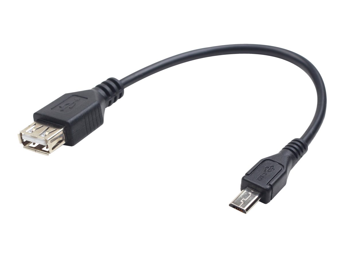 Cablexpert USB OTG AF to Micro BM cable, 0.15 m, Cablexpert