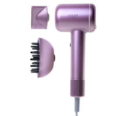 Adler Hair Dryer, AD 2270p SUPERSPEED, 1600 W, Number of temperature settings 3, Ionic function, Diffuser nozzle, Pink