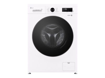 Washing machine, F4X1009NWB, Energy efficiency class A, Front loading, Washing capacity 9 kg, 1400 RPM, Depth 55 cm, Width 60 cm, Display, LED, Steam function, Direct drive, Wi-Fi, White