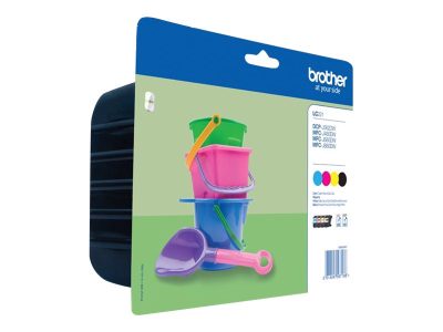 Brother LC221VALBP, Multipack Value Ink Cartridge, Brother
