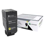 Lexmark Standard Yield Toner Cartridge, Cartridge, Yellow