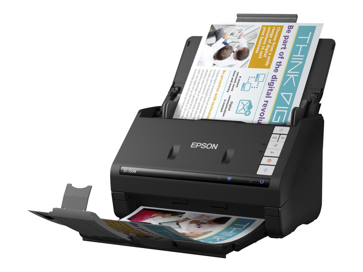 Epson Document scanner, WorkForce ES-550W, Colour
