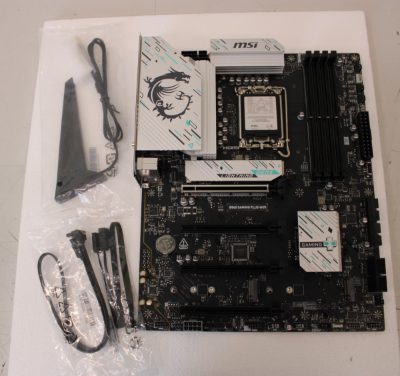 MSI B860 GAMING PLUS WIFI, Processor family Intel, Processor socket LGA1851, DDR5, Supported hard disk drive interfaces SATA, M.2, Number of SATA connectors 4, USED, REFURBISHED, WITHOUT  ACCESSORIES