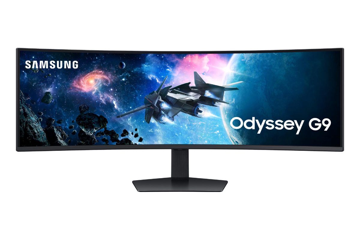 LCD Monitor, SAMSUNG, Odyssey G9, 49", Gaming/Curved, Panel VA, 5120x1440, 32:9, 1 ms, Swivel, Height adjustable, Tilt, Colour Black, LS49CG950EUXEN