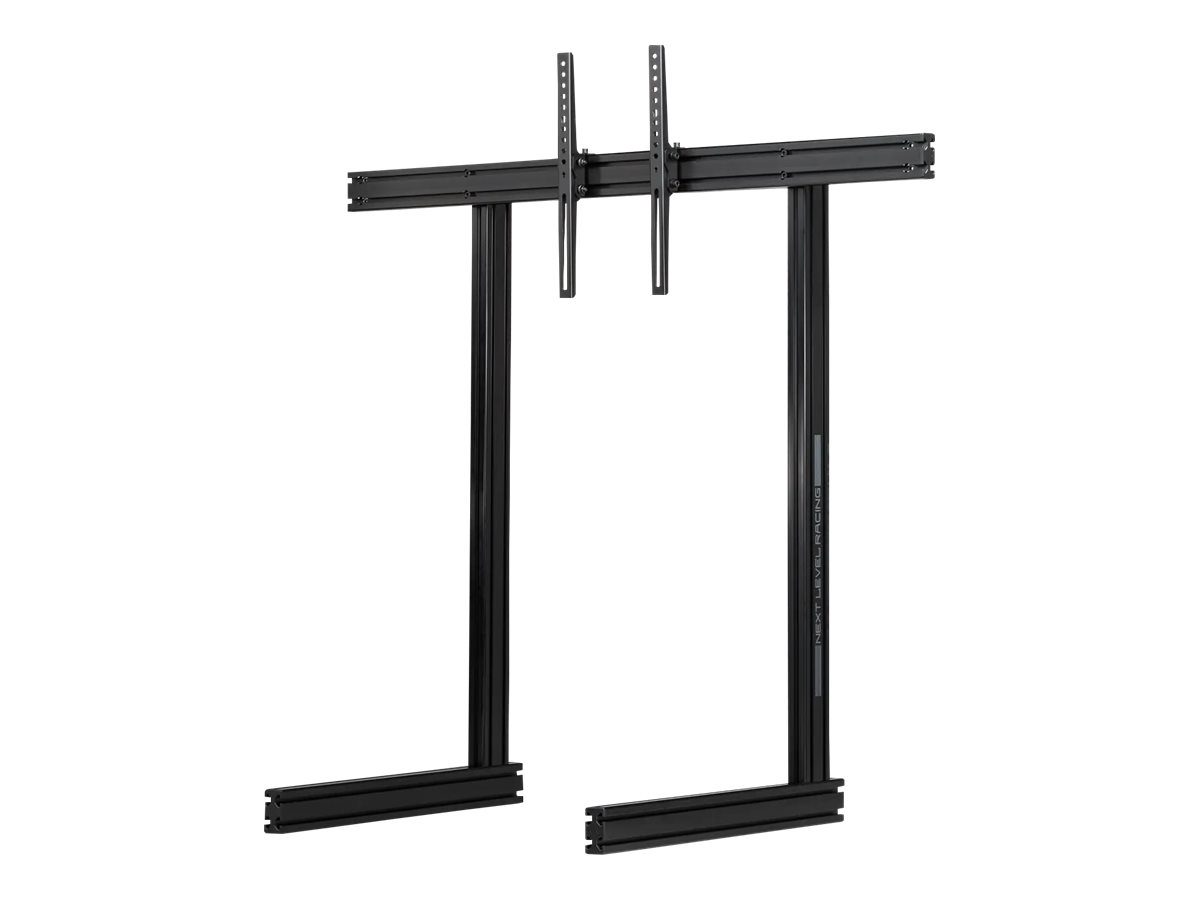 Next Level Racing Floor stand, ELITE Free Standing Single Monitor Stand, Vertical adjustment, 65 ", Black