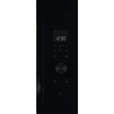 AEG mikroviļņu krāsns (iebūv.), melna, 25.37l