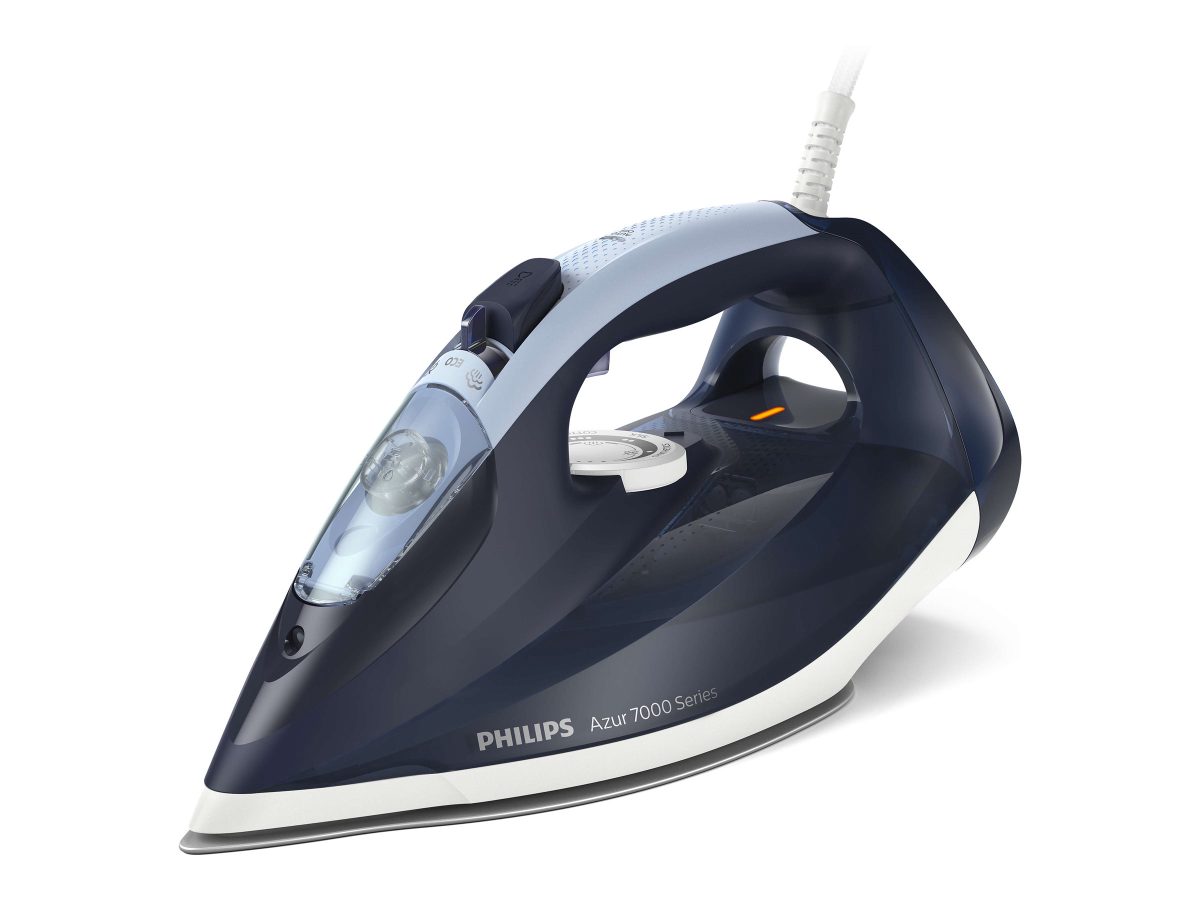 PHILIPS 7000 sērijas Tvaika gludeklis 2800W, zils
