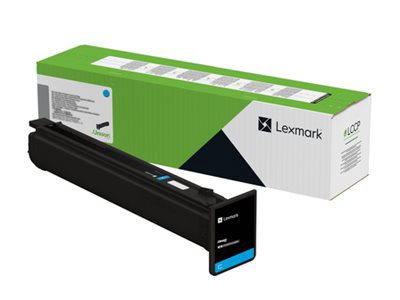 Lexmark 77L2HC0 Cyan High Capacity Return Programme Toner Cartridge (46.9K Pages) for Lexmark CS963, CX961, CX962, CX963 Printers, Lexmark