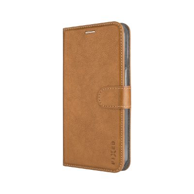 Fixed Opus, Book Case, Samsung, Galaxy A37 5G, Synthetic leather, Brown