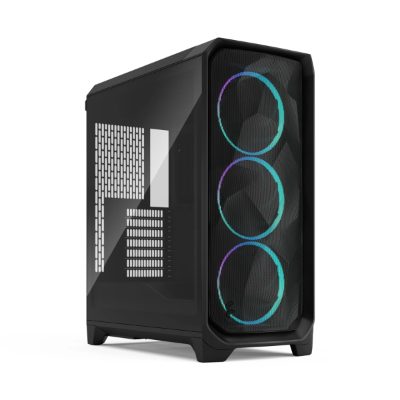 Fractal Design Meshify 3, Black RGB TG Light Tint, Mid-Tower, ATX