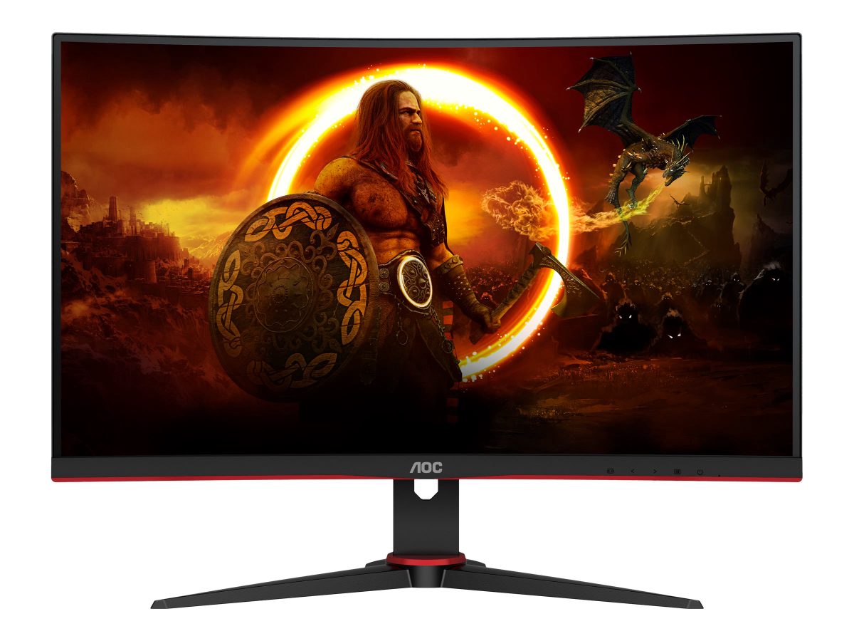 Monitor, C27G2E/BK, 27 ", VA, 16:9, 165 Hz, 4 ms, 1920 x 1080 pixels, HDMI ports quantity 2, Black