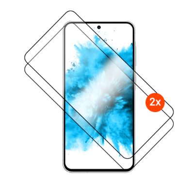 FIXED Full Cover 2,5D Tempered Glass with applicator for Samsung Galaxy A57 5G, 2 pcs, black, Fixed Full Cover 2.5D, Screen protector, Samsung, Galaxy A57 5G, Tempered glass, Black