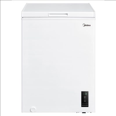 Midea Freezer, MDRC152FEE01, Energy efficiency class E, Chest, Free standing, Height 85 cm, Total net capacity 99 L, White
