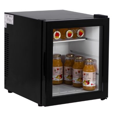 Thermoelecric Cooler, AD 8088, Energy efficiency class E, Free standing, Larder, Black