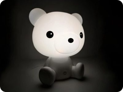 ACA Lighting nakts lampa bērniem, lācis, 15W