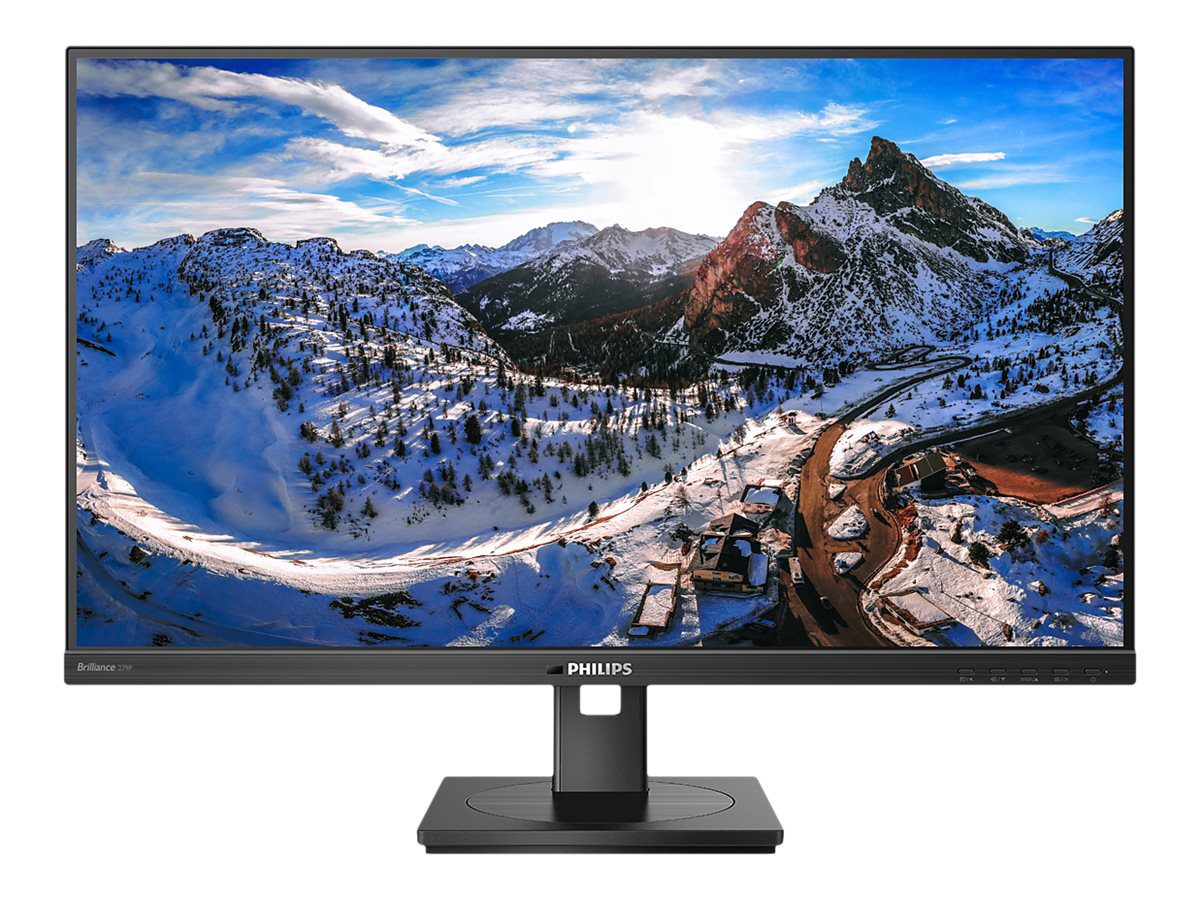 LCD monitor, 279P1/00, 27  ", IPS, 4K UHD, 16:9, 4 ms, 3840 x 2160 pixels, 350 cd/m², Audio out, HDMI ports quantity 2, Black