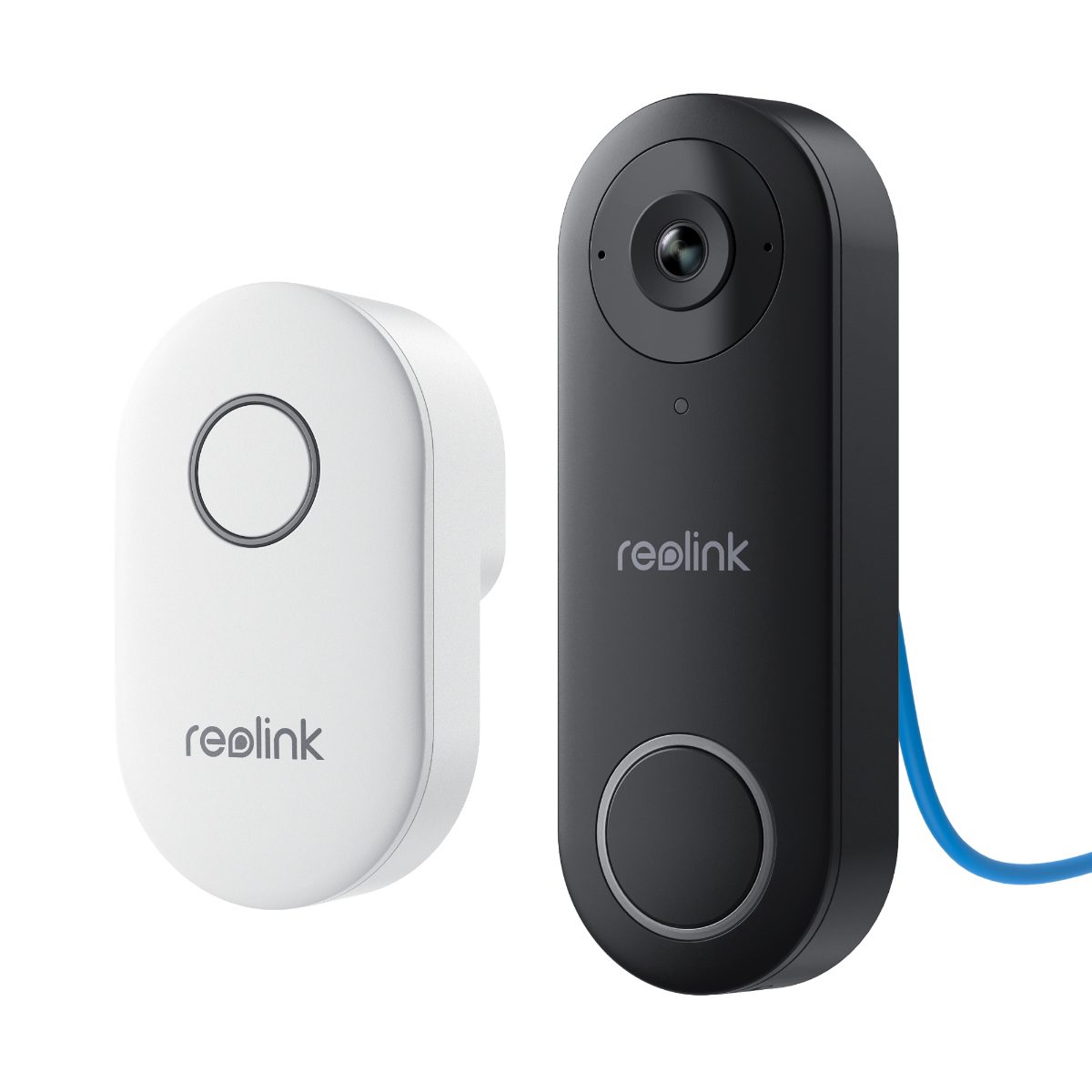 D340P Smart 2K+ Wired PoE Video Doorbell with Chime