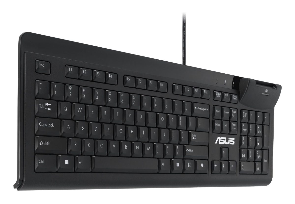 KEYBOARD KU100 BLACK/EST 90XB05E0-BKB050 ASUS