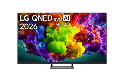 LG QNED 4K evo AI Mini LED TV, 55QNED93B6A, 55, Smart TV, webOS, UHD, Black