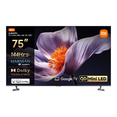 TV S Pro Mini LED 75 2026, Xiaomi 75", Smart TV, Google TV, 4K UHD (2160p), Dark Grey