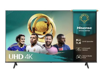 Hisense 65A6Q, 65, Smart TV, VIDAA Smart OS, UHD, Black