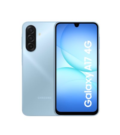 Galaxy, A17, Blue, 6.7 ", Super AMOLED, 1080 x 2340 pixels, Mediatek, Helio G99, Internal RAM 4 GB, 128 GB, Dual SIM, MicroSD, 3G, 4G, Main camera resolution 50 MP, Secondary camera resolution 5 MP, Android, 5000 mAh