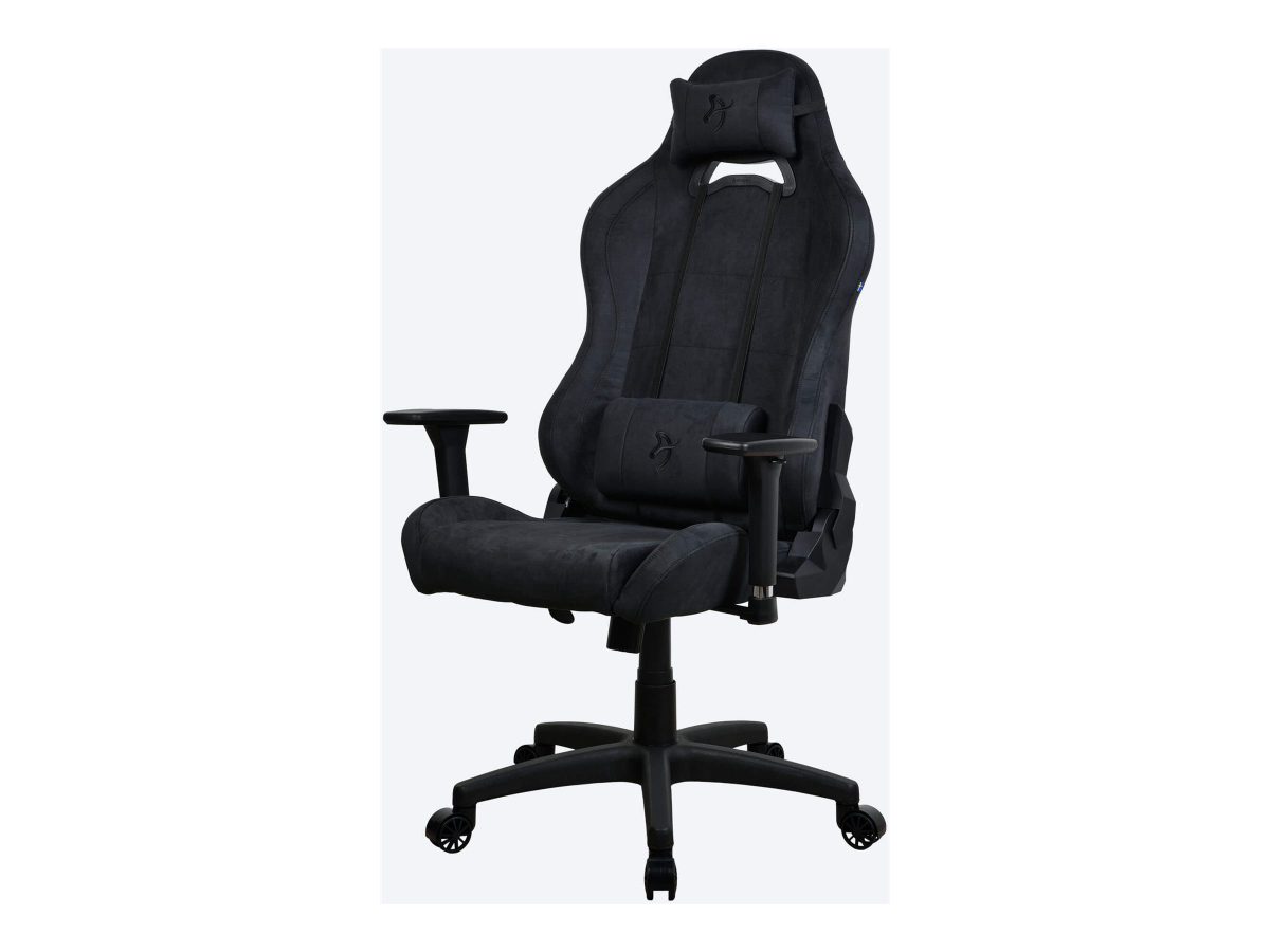 Arozzi Torretta SuperSoft, Gaming Chair, Frame material: Metal; Wheel base: Nylon; Upholstery: Supersoft, Pure Black