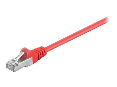 CAT 5e patchcable, F/UTP, red