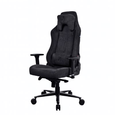 Arozzi Vernazza Soft Fabric, Gaming Chair, Soft Fabric/Metal/Aluminium, Pure Black