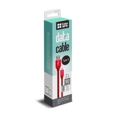 Type-C Data Cable, USB 2.0, 2.1 A