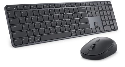 Dell Pro 7 Slim Keyboard and Mouse, KM726, Keyboard and Mouse Set, Wireless, Mouse included, Russian, Bluetooth, Black