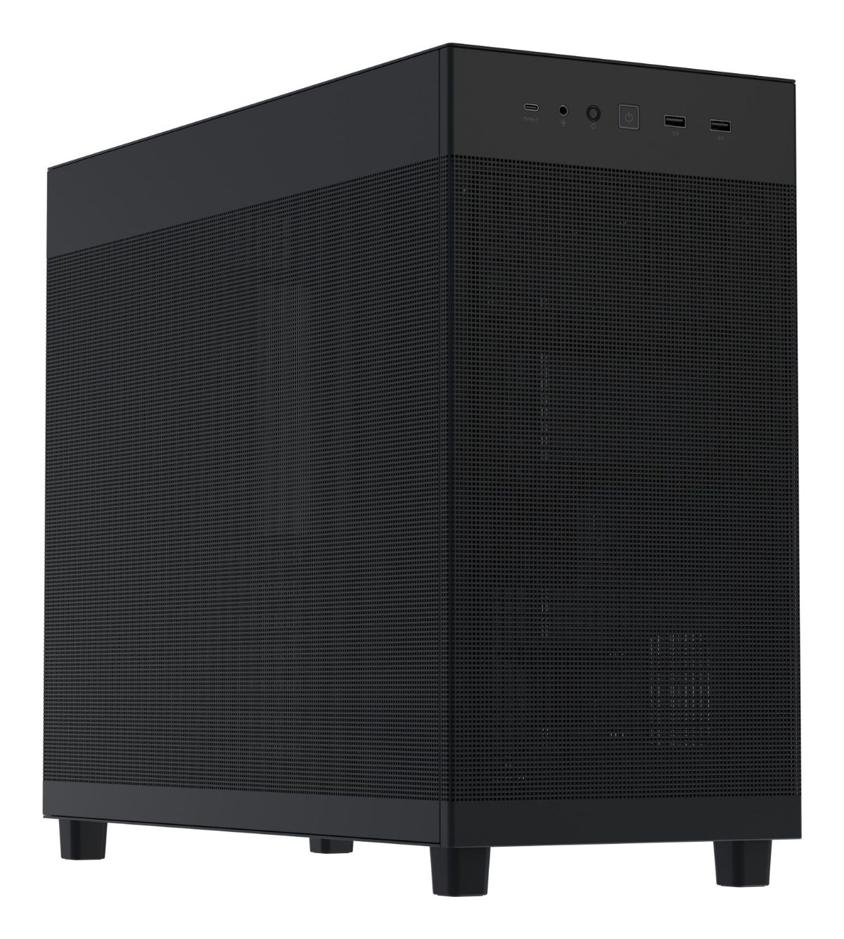 Case, ASUS, ATX/micro ATX/Mini-ITX, Black, Midi Tower, PC, PRIME AP303 MESH BLACK, 90DC00V0-B30000