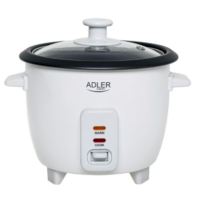 Adler Rice Cooker, AD 6418, 300 W, 0.6 L, Number of programs 2, White