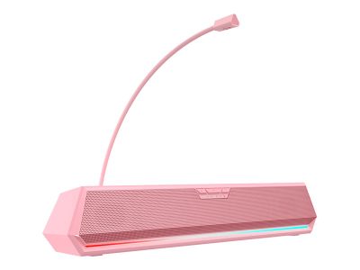 Edifier 7.1 Surround Gaming Speaker, G1500 BAR, 2.5 W + 2.5 W, Bluetooth, Wireless connection, Pink
