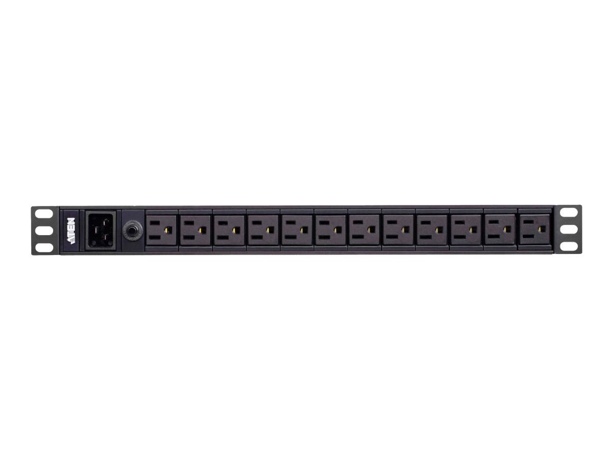 Aten PE0212G Basic PDU Series, Aten, PE0212G Basic PDU Series, Black