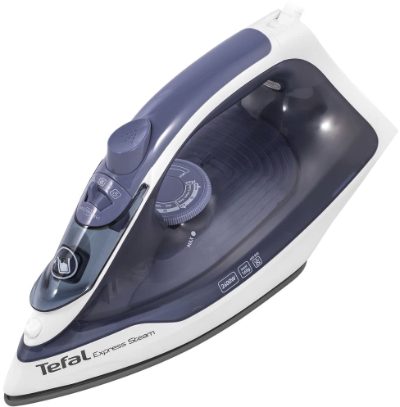 TEFAL Express gludeklis, 2400W, zils/balts