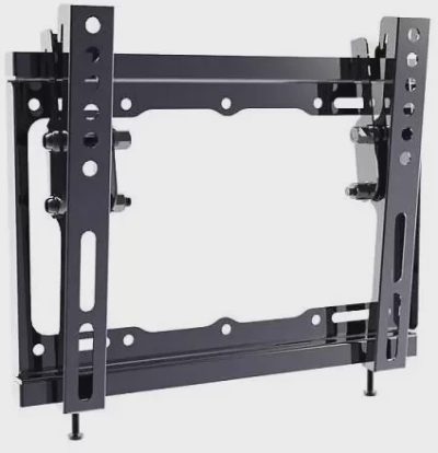 TV stiprinājums pie sienas 17-42 collas, līdz 20kg, melns